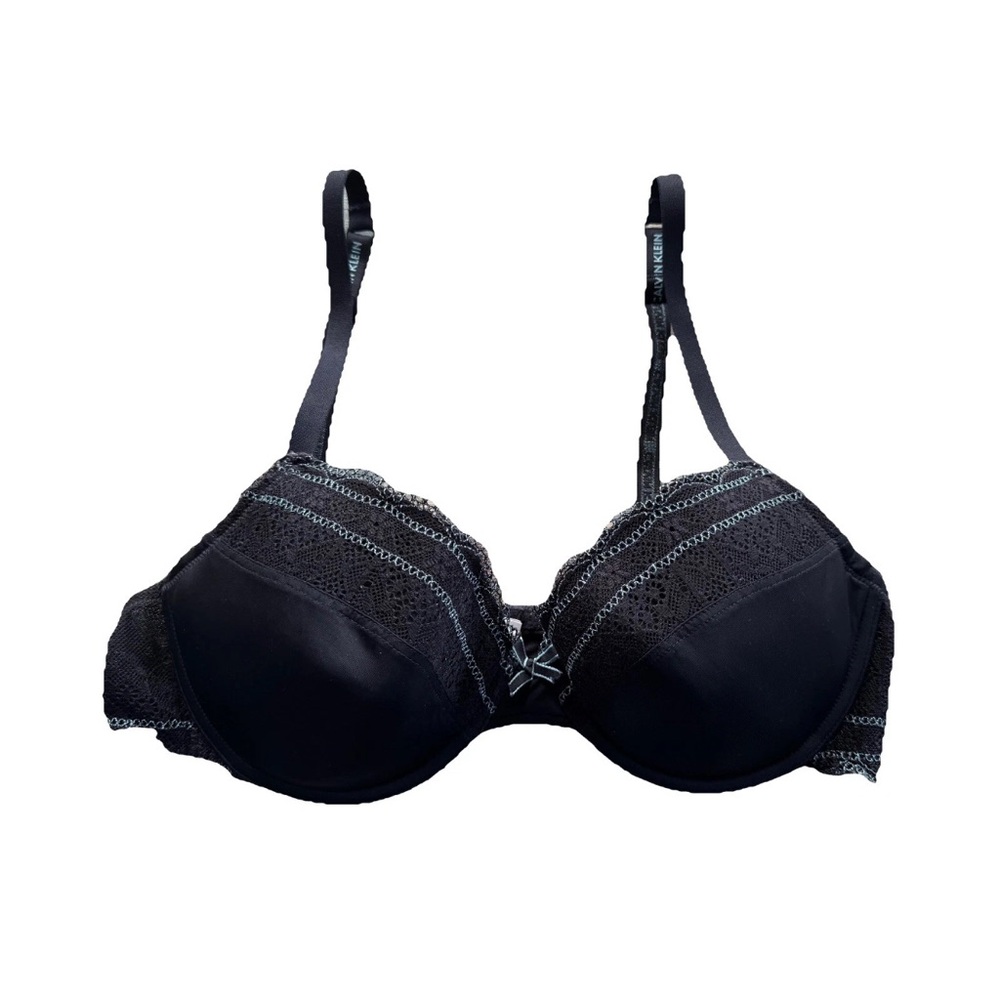 Calvin Klein Seductive Comfort Demi Lift Multiway Bra Black 36C Underwire